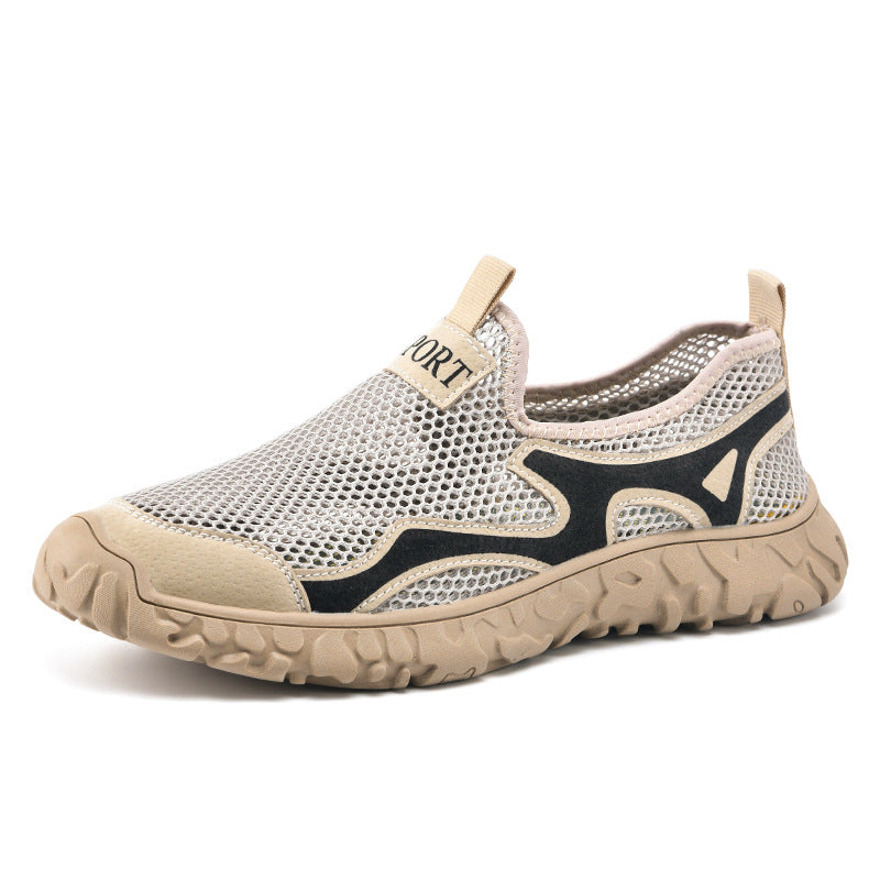 Herren Atmungsaktive Freizeit-Sneaker mit flexibler Gummisohle EB