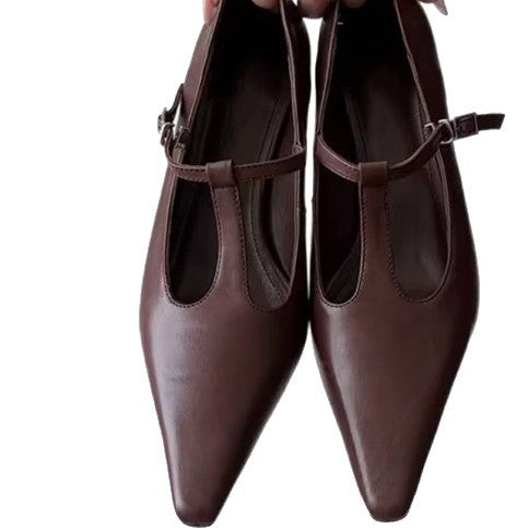 Damen elegante Slingback-Pumps mit modischem Schlitzdesign EB