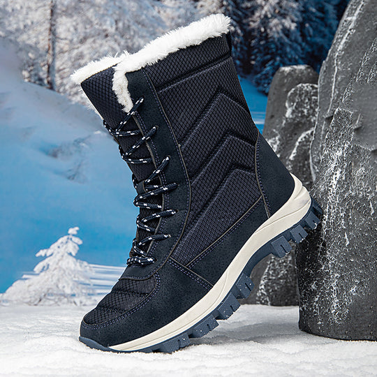 Damen Winterstiefel mit rutschfester Sohle und isolierendem Innenfutter EB