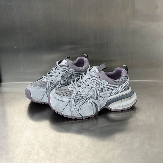 Damen Sportliche Sneakers mit atmungsaktivem Mesh-Obermaterial und innovativem Dämpfungssystem EB