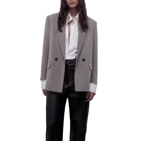 Damen Modischer und eleganter Oversized Blazer EB