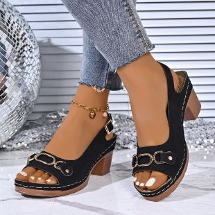 Damen Bequeme Sandaletten mit modischem Design EB