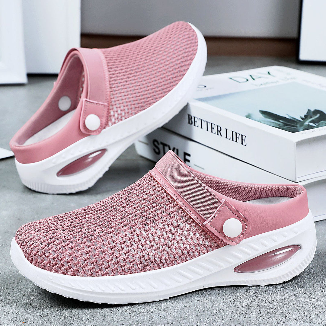 Damen Atmungsaktive Freizeitschuhe mit flexiblem Riemen EB