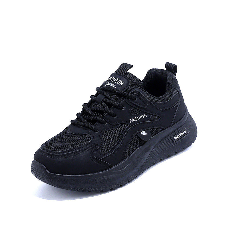 Damen Komfortable Fitness-Sneaker mit stoßdämpfender Sohle und atmungsaktiven Einsätzen EB
