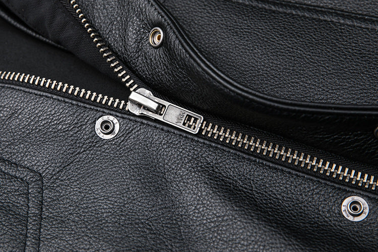 Herren elegante weste mit praktischen Taschen und Stehkragen EB