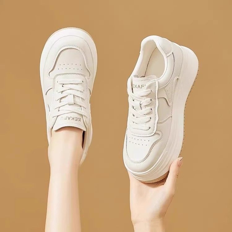 Damen Sneakers mit hoch, dämpfender Plattform und sportlichem Design EB