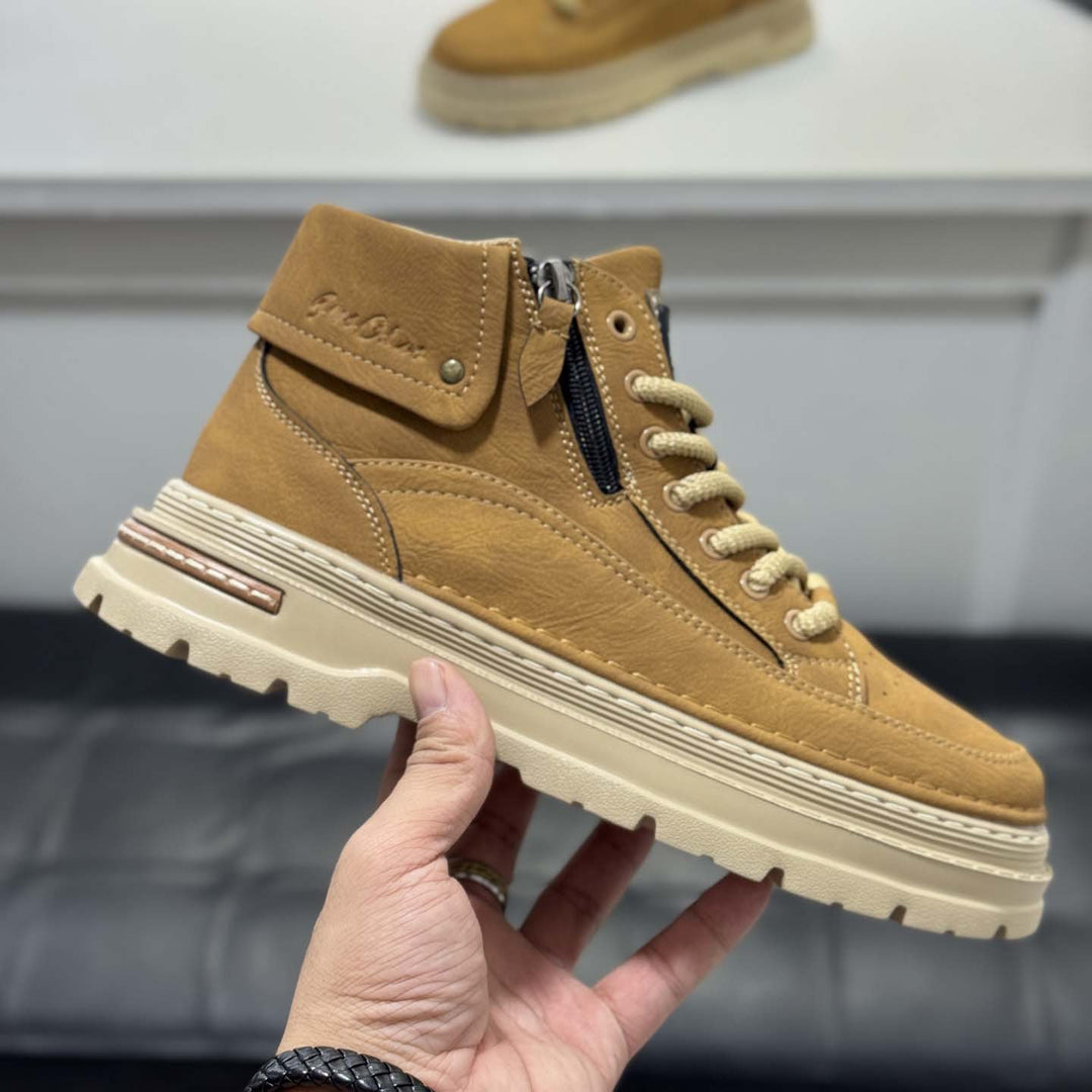 Damen modische Schnürboots mit bequemer Laufsohle von EB