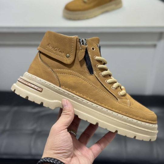 Damen modische Schnürboots mit bequemer Laufsohle von EB