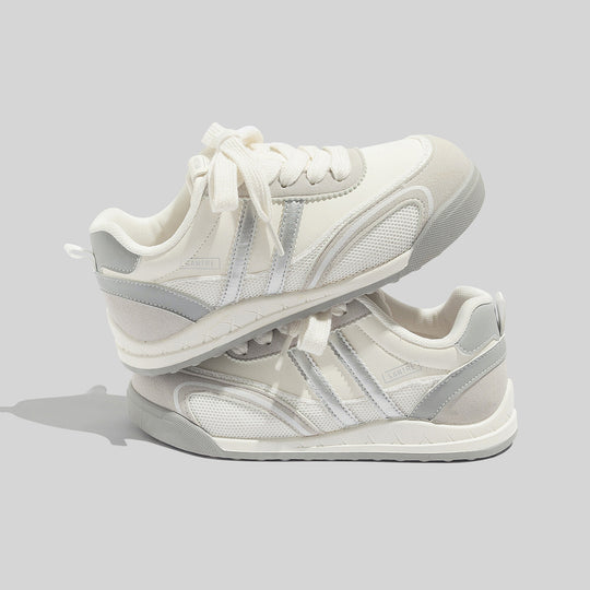 Damen Sportliche Sneakers mit rutschfester Sohle und atmungsaktiver Mesh-Oberfläche EB