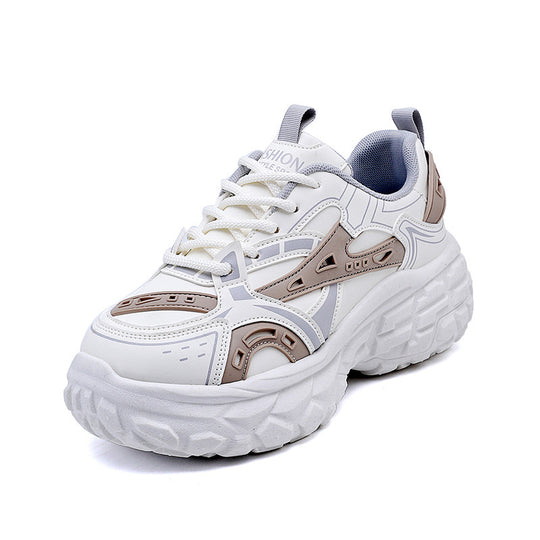 Damen Sportliche Chunky Sneakers mit atmungsaktivem Obermaterial und modernem Design EB