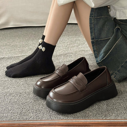 Damen modische Mokassins mit komfortabler Sohle und elegantem Design EB