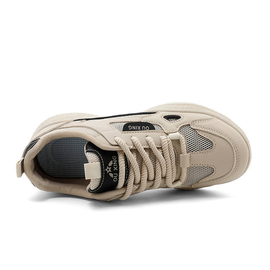 Damen atmungsaktive Sneakers mit dämpfender Laufsohle EB