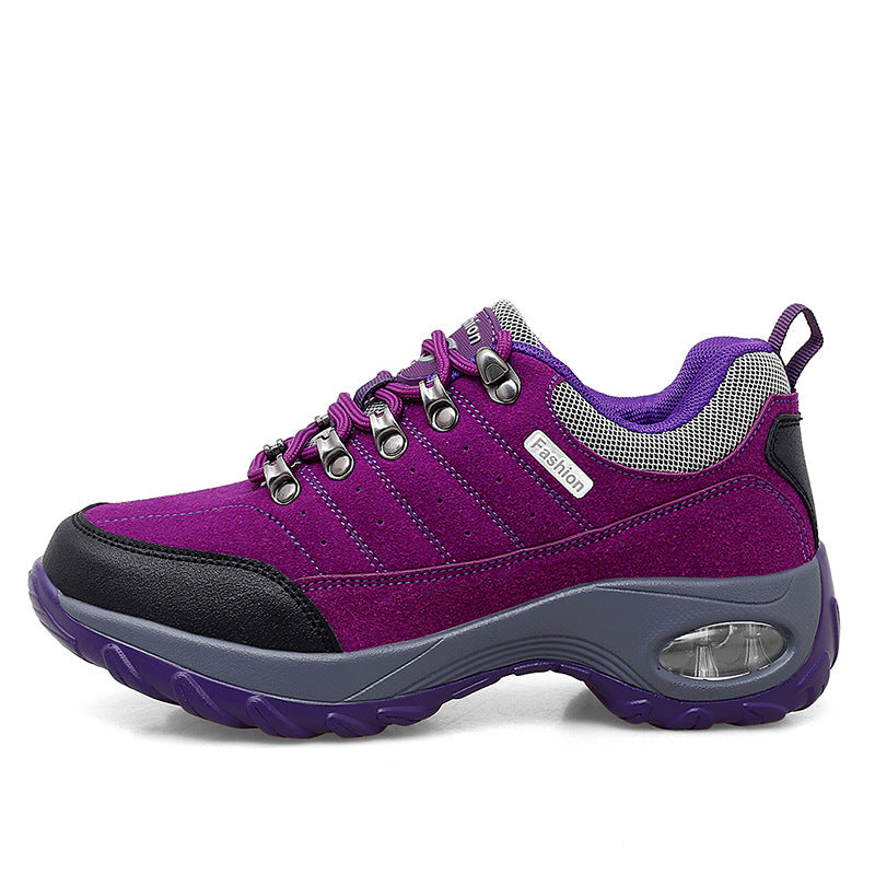Damen Sportliche Wanderschuhe mit dämpfendem Air-System und atmungsaktiver Mesh-Oberfläche EB