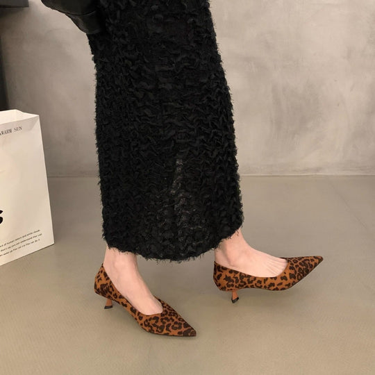 Damen elegante spitze Pumps mit klassischem Design EB