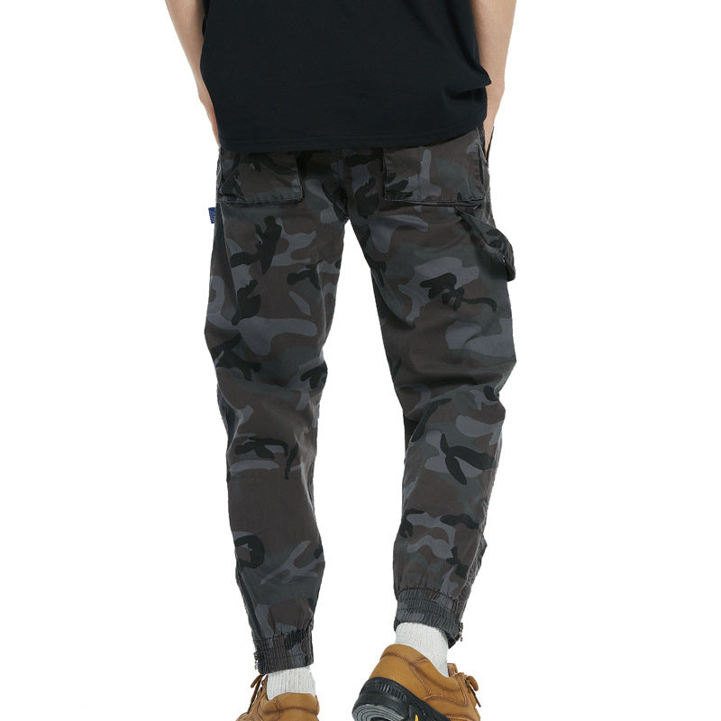 Herren Cargohose mit praktischen Taschen und Bündchen EB