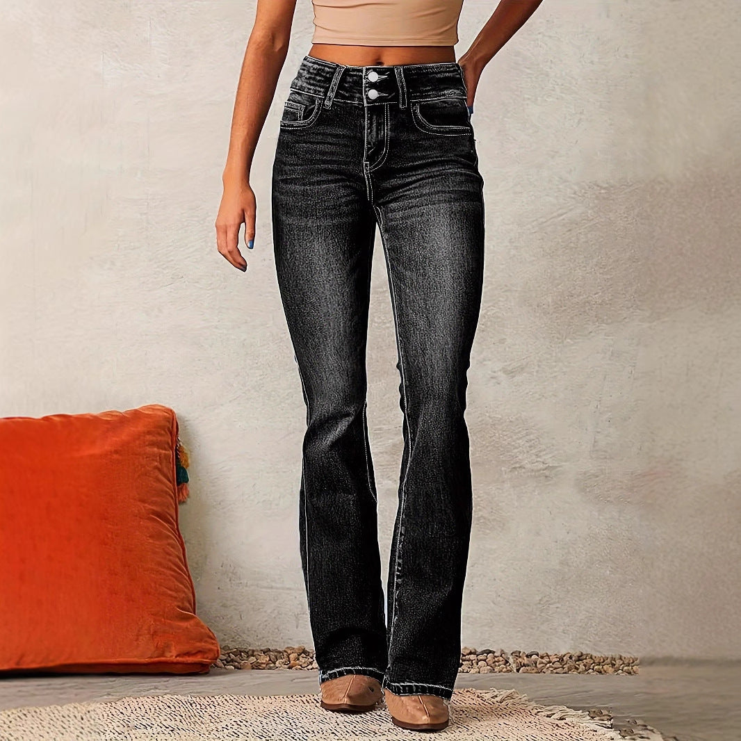Damen Flared Jeans EB