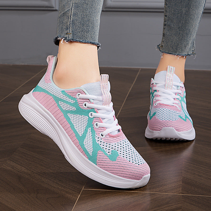 Damen Atmungsaktive Laufschuhe mit dämpfender Laufsohle EB