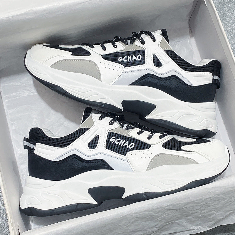 Damen Sportliche Sneakers mit atmungsaktiver Oberflächenstruktur EB