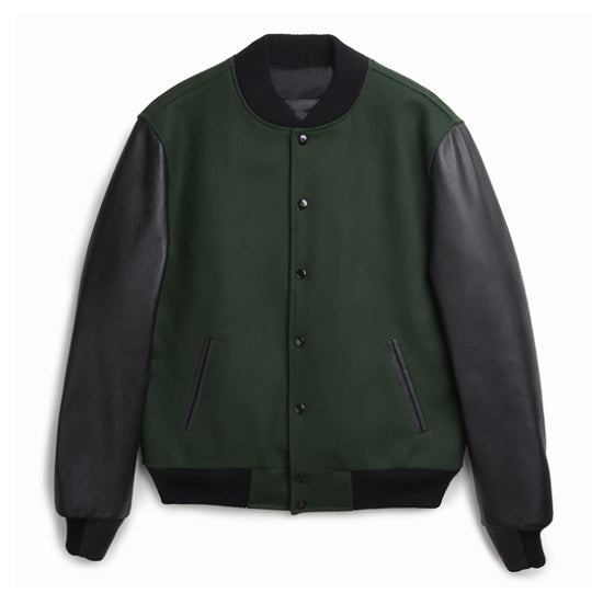 Herren stylische Collegejacke mit ärmeln EB