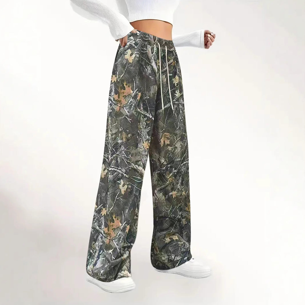 Damen Camouflage Freizeit-Hosen EB