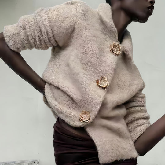 Damen Kuschelige Wohlfühljacke EB
