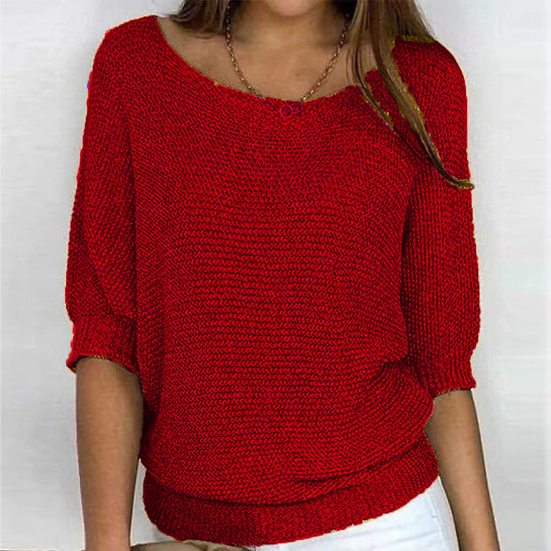 EB | Einfarbiger Pullover