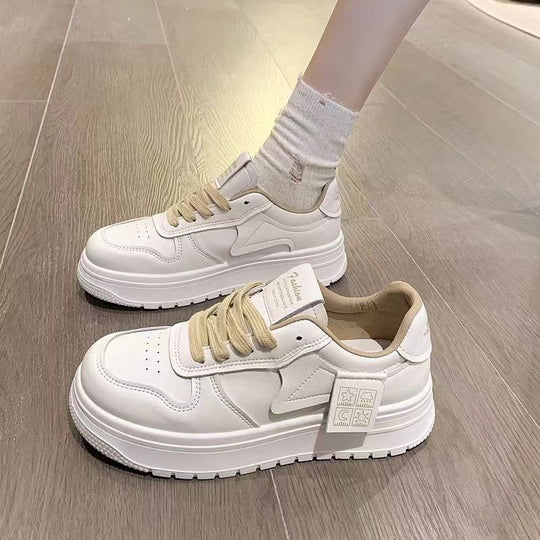 Damen Sportliche Sneakers mit voluminöser Sohle und atmungsaktivem Obermaterial EB