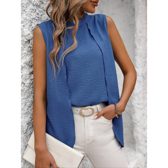 Damen Elegantes Trägershirt mit fließendem Schnitt und lässigem Fall EB