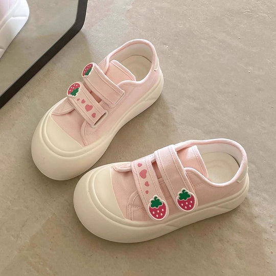 Damen Sneakers mit farbigen Knopf-Details und flexiblem Design EB