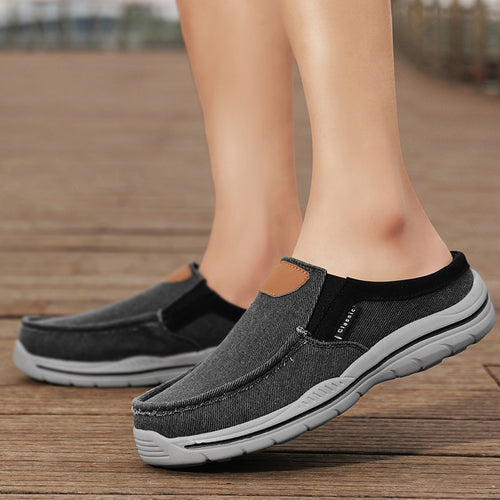 Damen Casual Slip-On Schuhe mit elastischem Einstieg EB