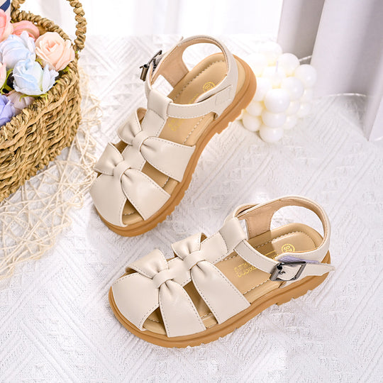 Damen Komfortable Sandalen mit Schleifen EB