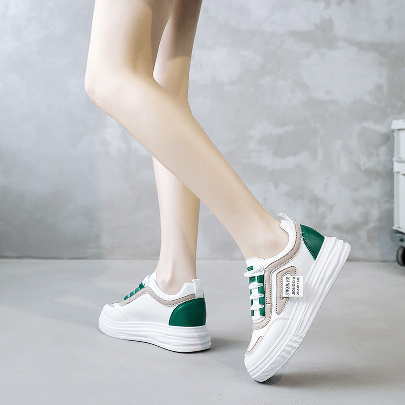 Damen sportliche Sneakers mit dämpfender Sohle und atmungsaktivem Obermaterial EB