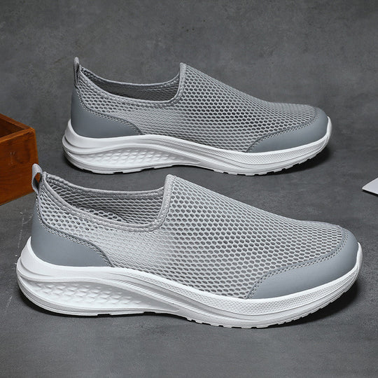 Damen Atmungsaktive Knit Slip-On Sneakers EB