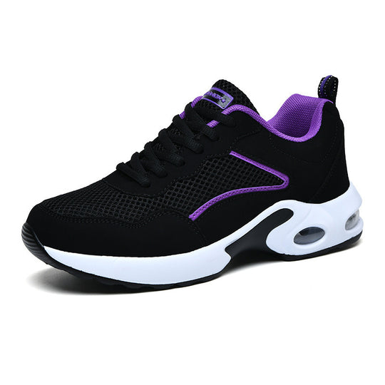 Damen Sportliche Air-Cushioned Sneakers mit atmungsaktivem Mesh und stylischem Design EB