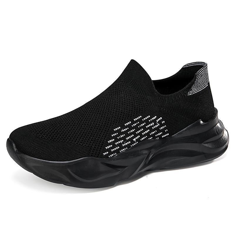 Damen Atmungsaktive Sneaker mit elastischem Strick-Obermaterial EB