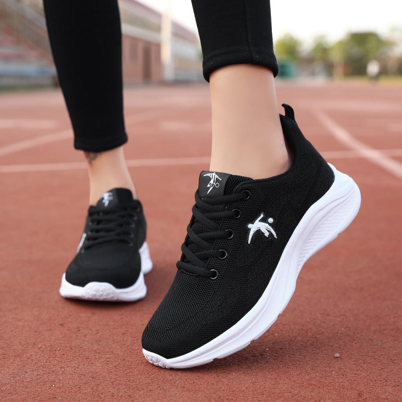 Damen Sportliche Laufschuhe mit atmungsaktivem Mesh-Obermaterial EB