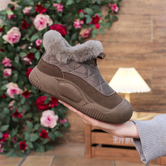 Damen Winterstiefel mit kuscheligem Innenfutter und rutschfester Sohle EB