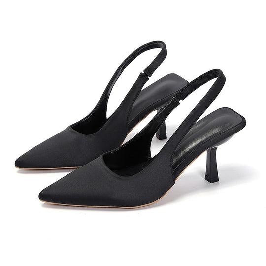 Damen Slingback-Pumps mit spitzem Design und elegantem Absatz EB