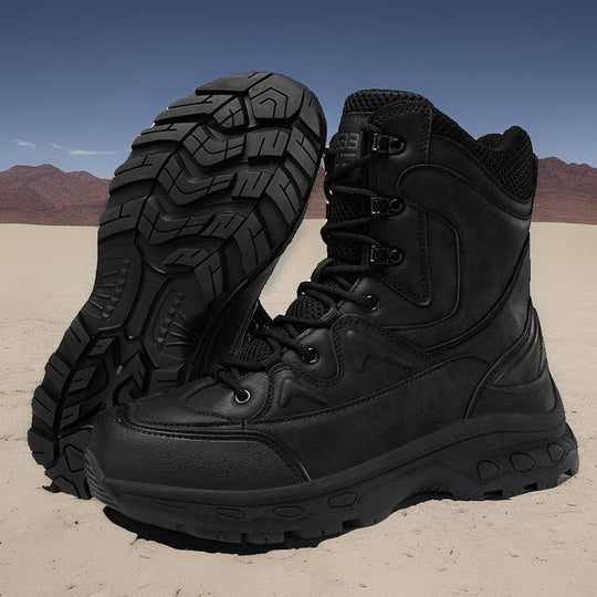 Herren Tactical Stiefel mit hohem Knöchel und rutschfester Sohle EB