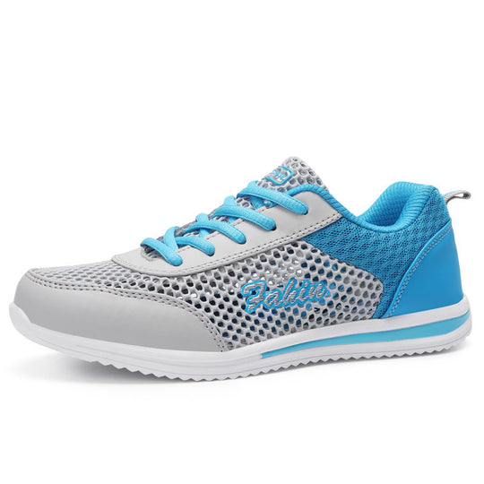 Damen Lauf-Sneaker mit atmungsaktivem Mesh-Obermaterial und bequemer Dämpfung EB