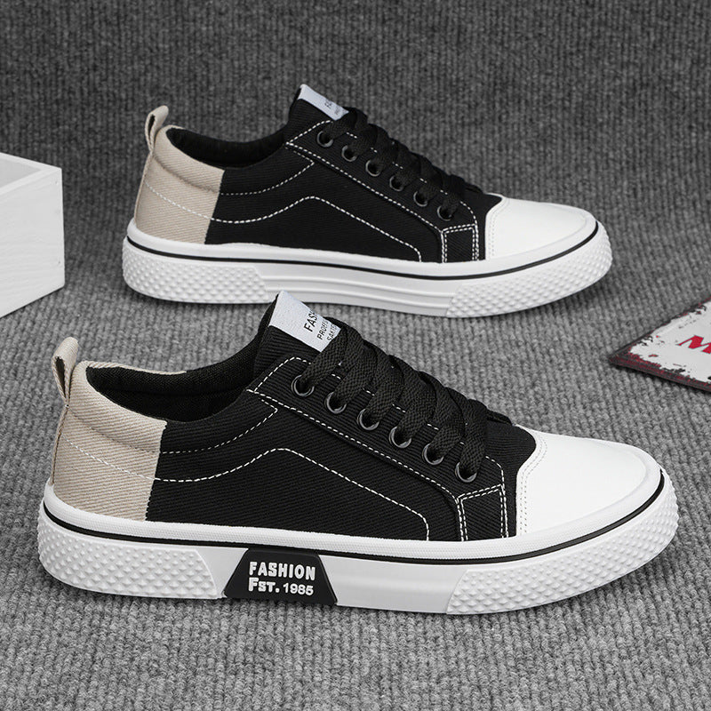 Damen Modische Sneakers mit kombiniertem Obermaterial EB