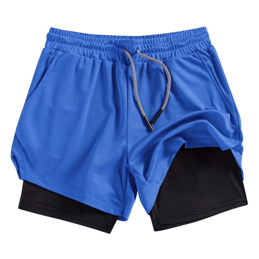 EB | Atmungsaktive Doppel-Shorts für Männer