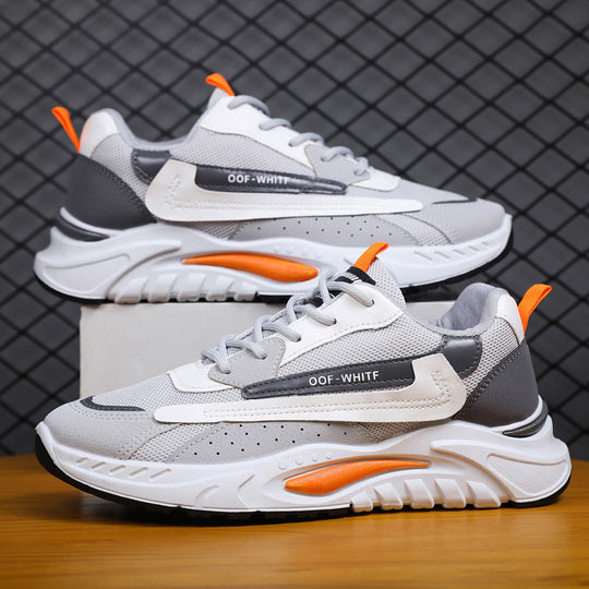Damen Sportliche Sneakers mit atmungsaktivem Mesh-Obermaterial und flexibler Dämpfung EB