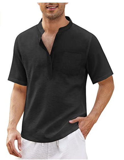 Herren Leichte Kurzarm-Hemd EB