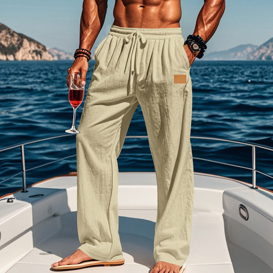 Herren strandtaugliche Leinenhose EB