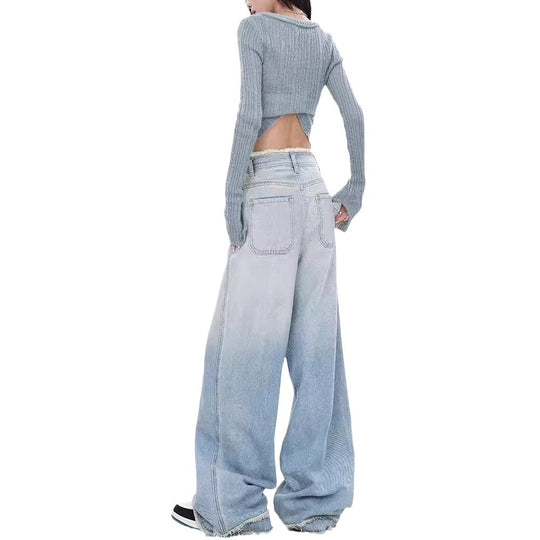 Damen weite Jeanshosen EB
