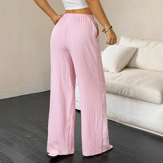 Damen Freizeithose mit elastischem Bund und lockerer Passform EB