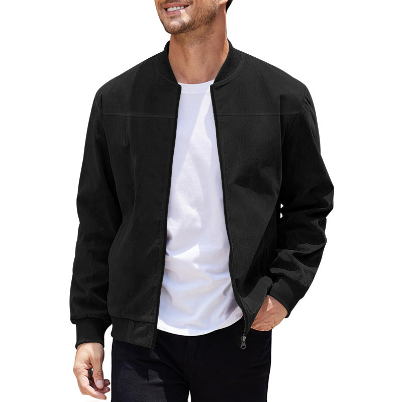 Herren stylische Bomberjacke mit sportlichem Schnitt EB