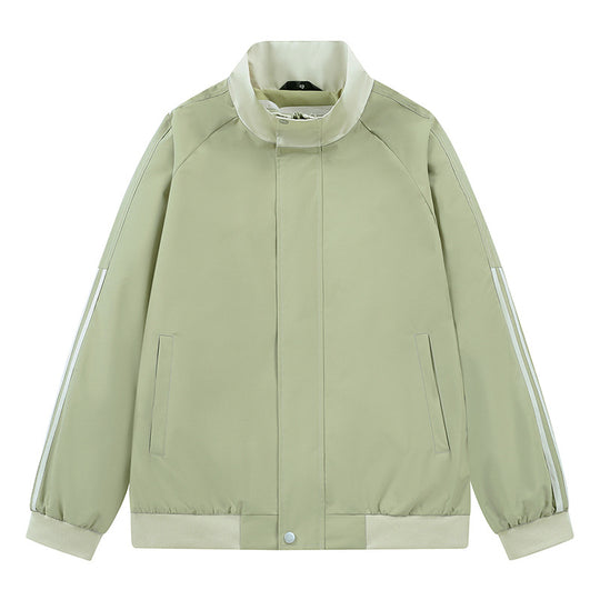Damen sportliche Übergangsjacke mit hohem Kragen und seitlichen Eingrifftaschen EB