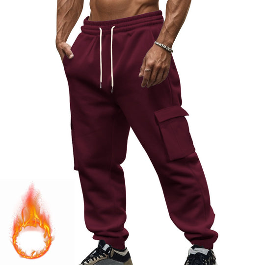 Herren cargo Jogginghose mit praktischen Seitentaschen und verstellbarem Kordelzug EB